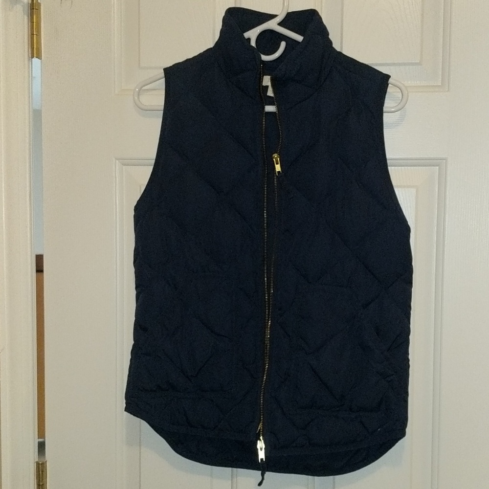 J Crew Quilted puffer vest